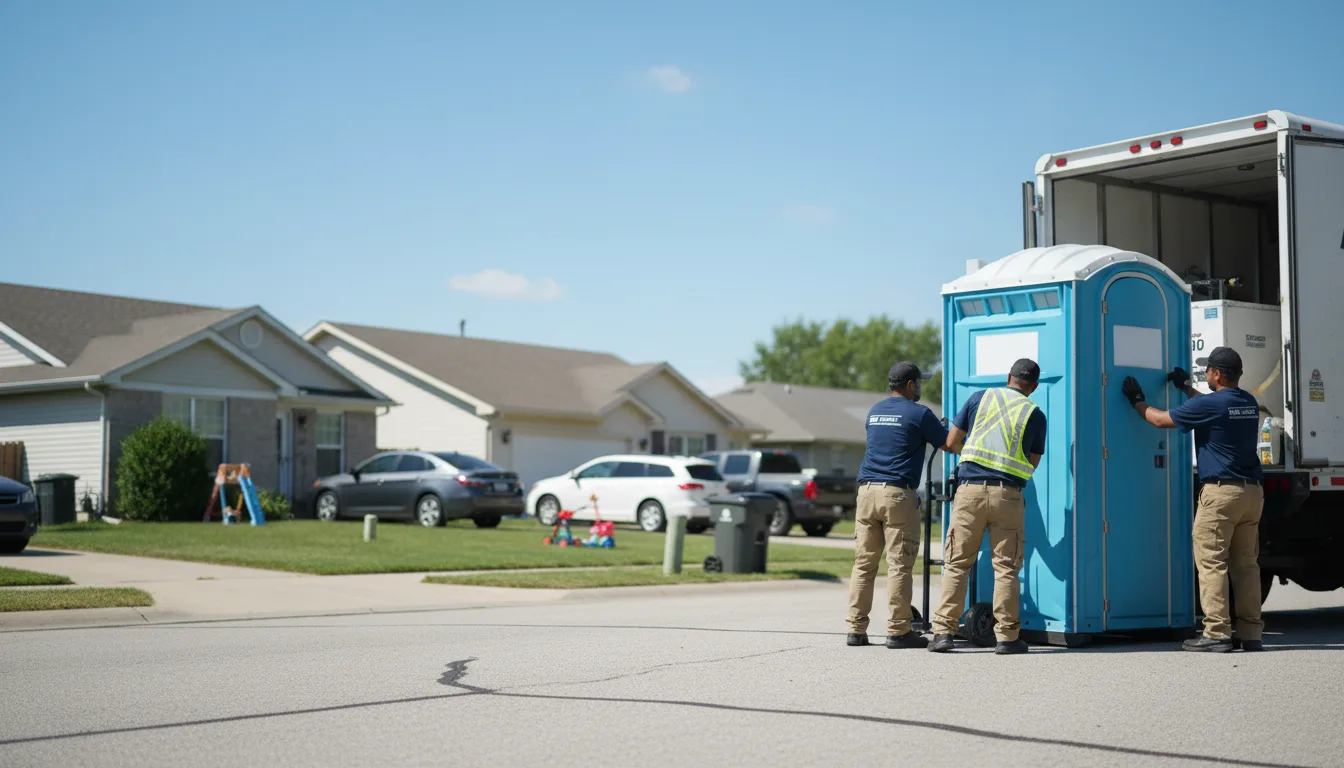 Standard Porta Potty Rentals in Cambridge, OH near me